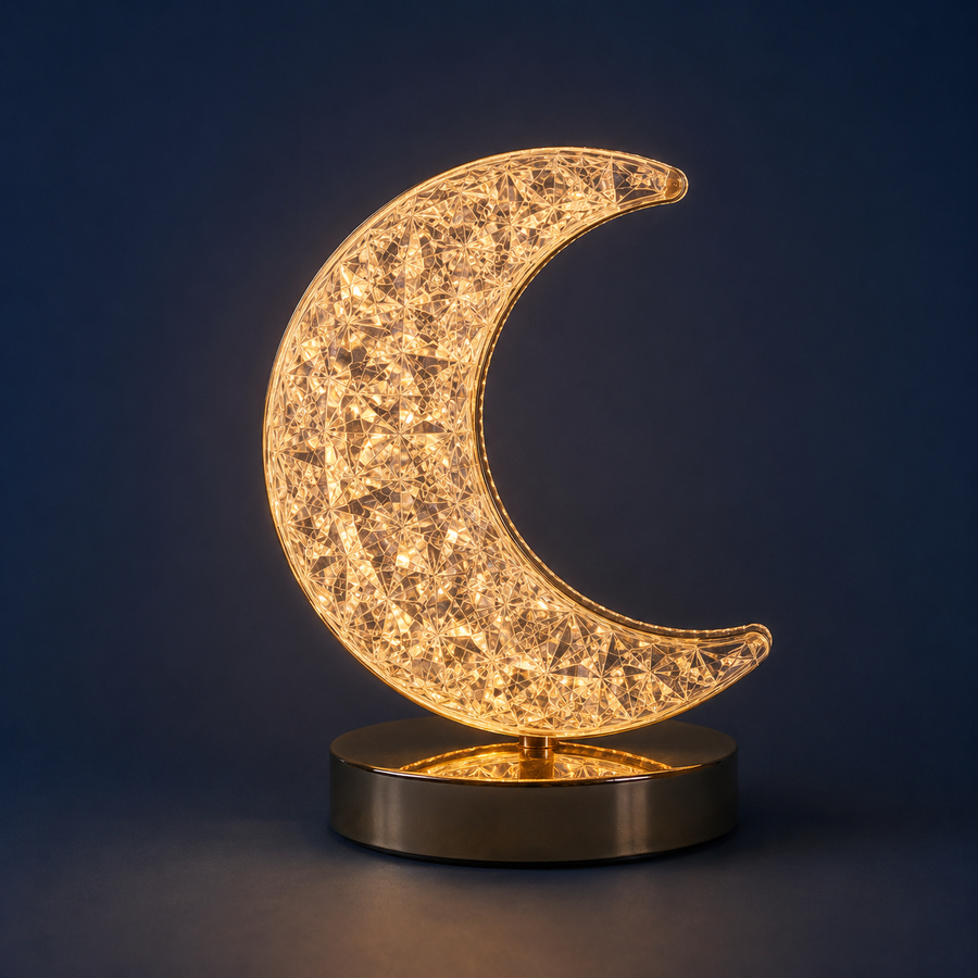 Luna – veilleuse lune tactile effet cristal