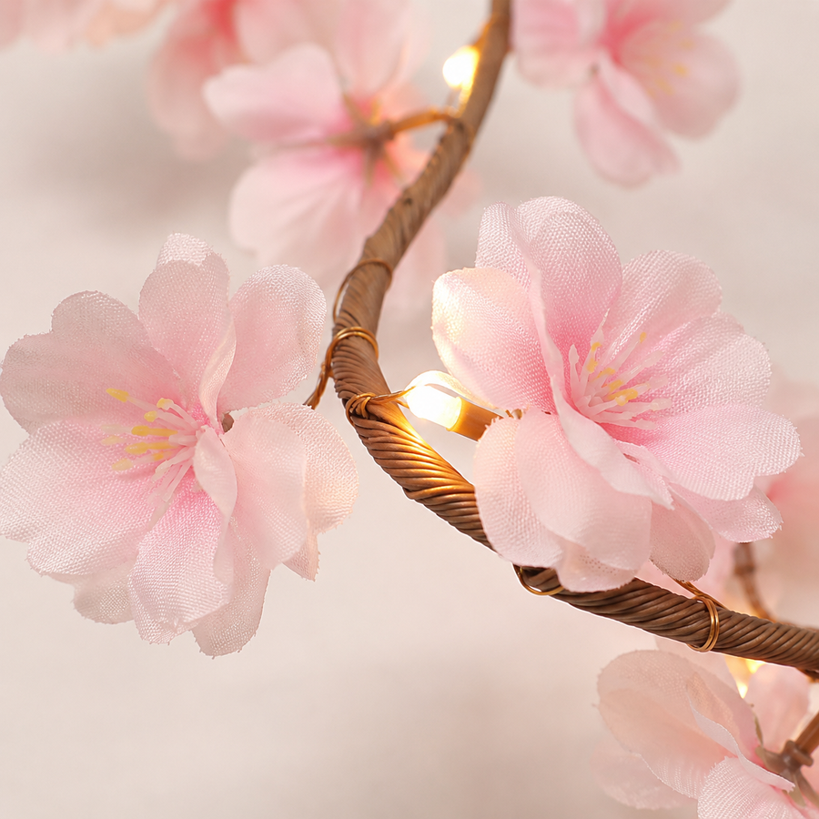Sakura – branche fleurie LED lumineuse USB