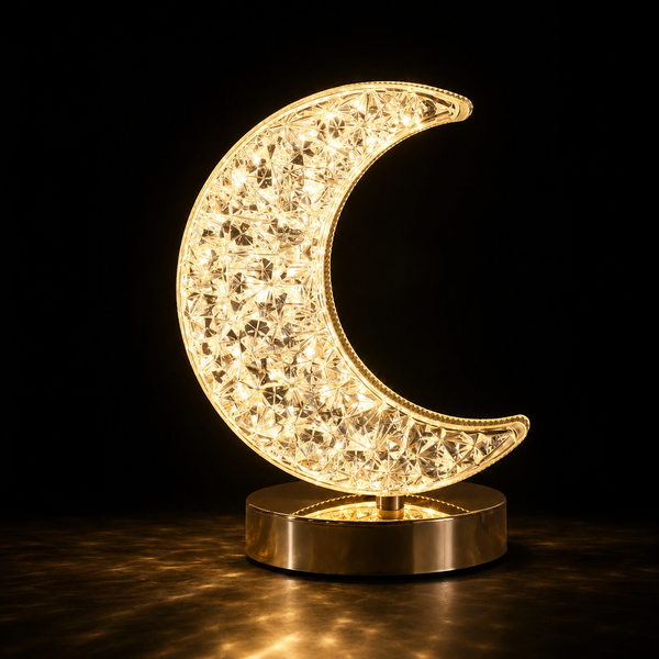 Luna – veilleuse lune tactile effet cristal